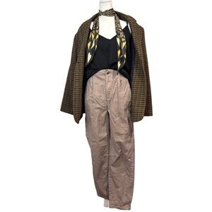 Eileen Fisher Straight Leg Pants Taupe Size 8